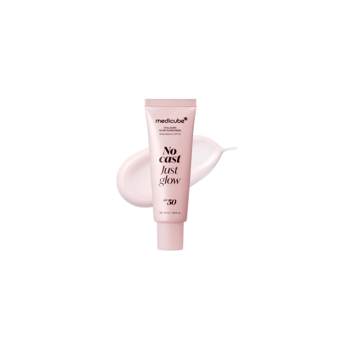 Medicube - Collagen Glow Sun Cream SPF50 PA++++ - Rozświetlający Krem Przeciwsłoneczny z Kolagenem - 50ml - Ctrl+Glow