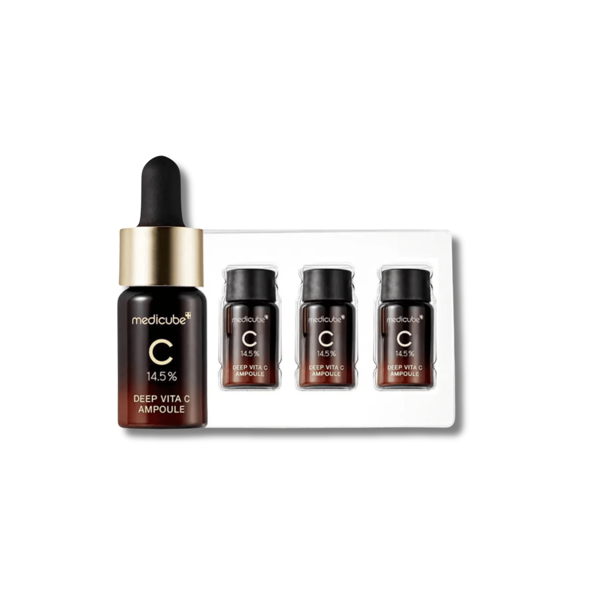 Medicube - Deep Vita C Ampoule - Ampułka Rozjaśniająca z Witaminą C - 3x10ml