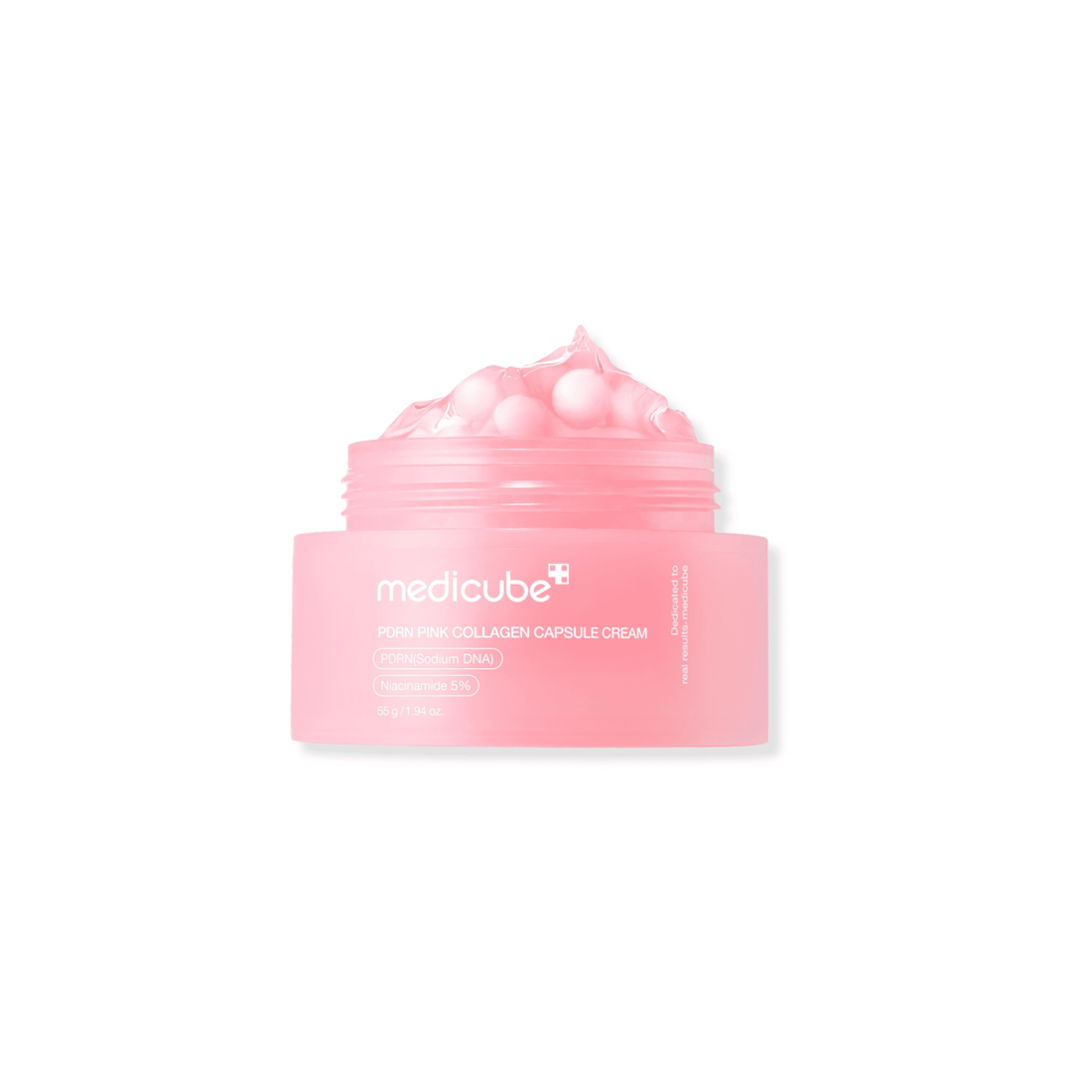 Medicube PDRN Pink Collagen Capsule Cream - Kolagenowy Krem do Twarzy Kapsułkowany z PDRN - 55g - Ctrl+Glow