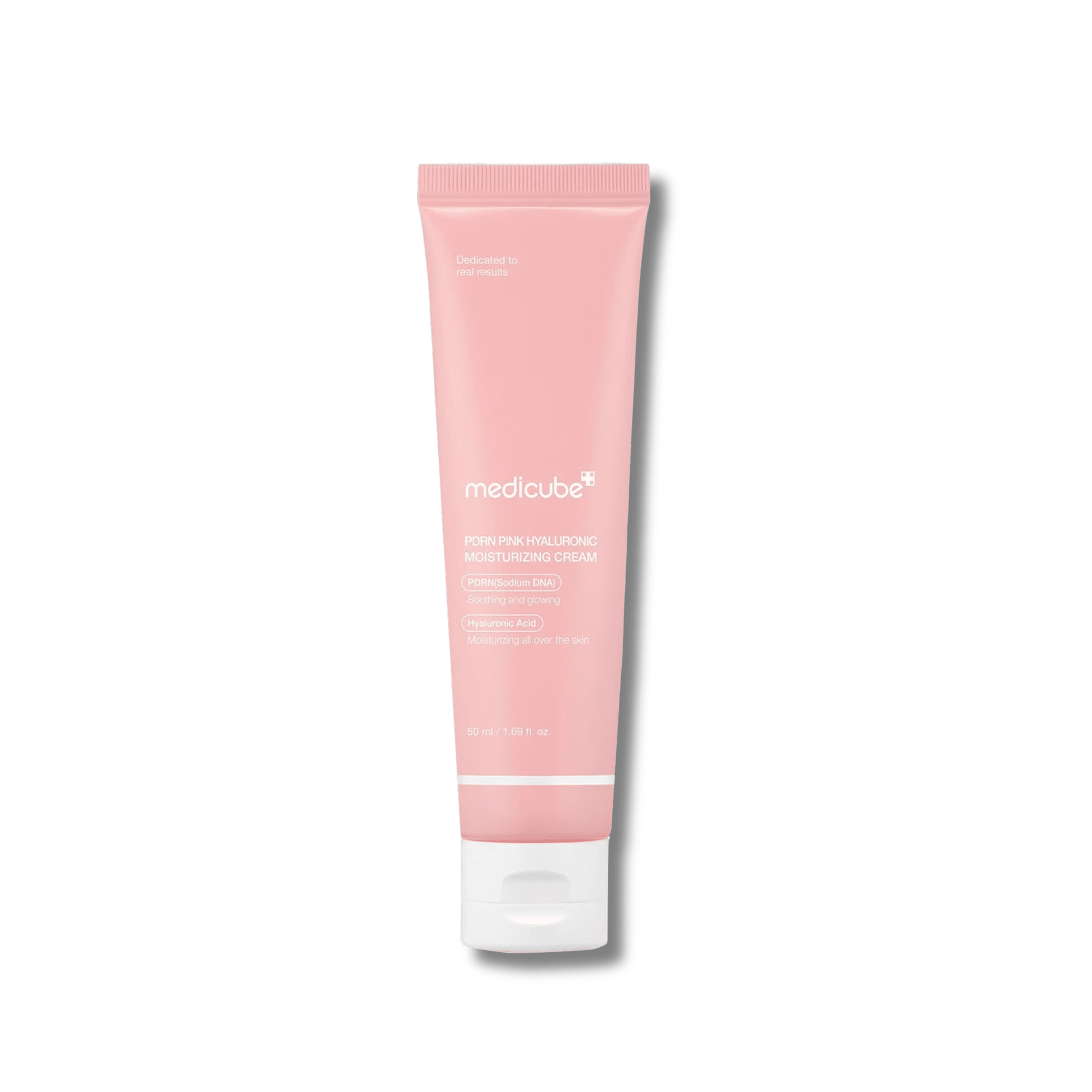 Medicube - PDRN Pink Hyaluronic Moisturizing Cream - Ujędrniający Krem do Twarzy - 50ml - Ctrl+Glow