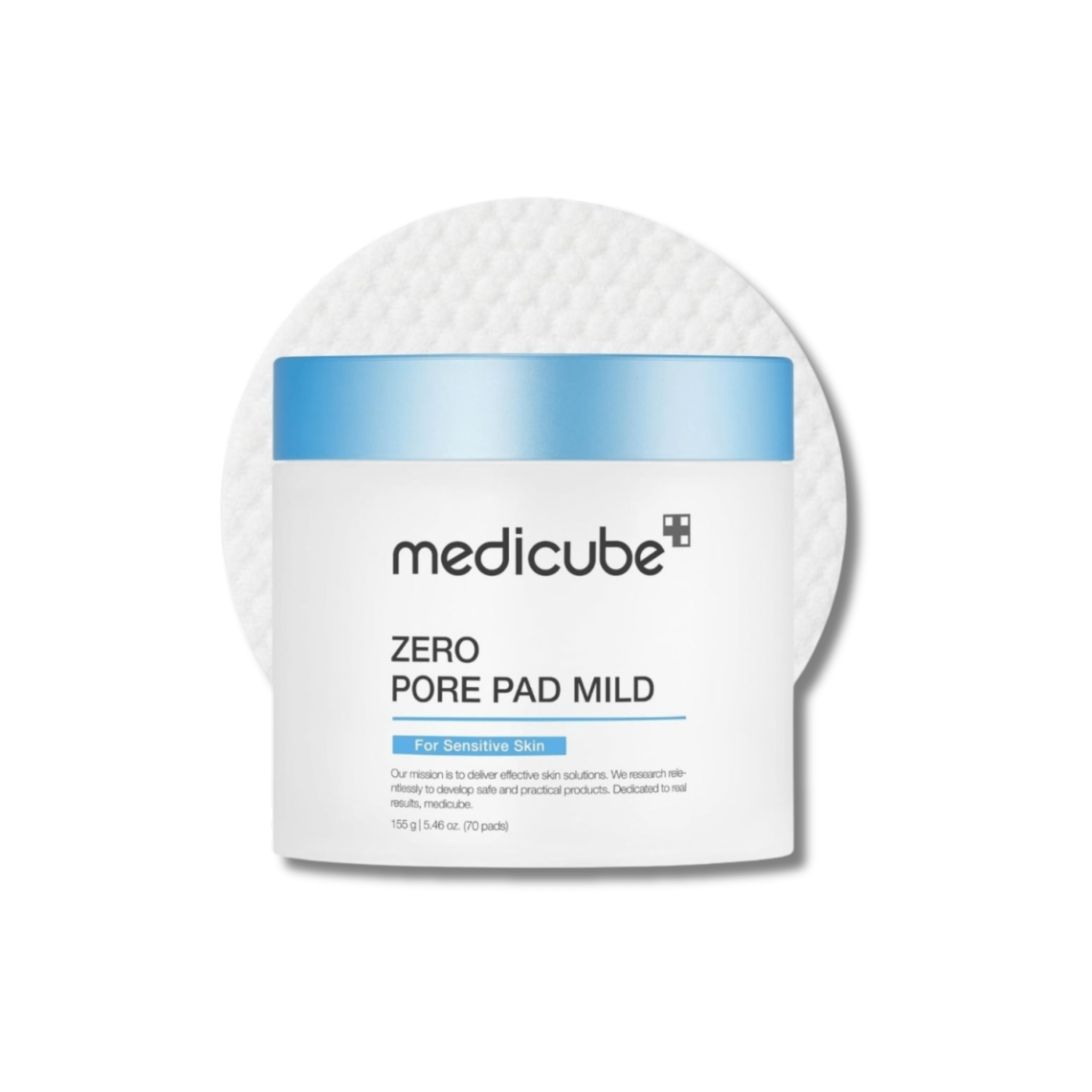 Medicube - Zero Pore Pad Mild - Płatki Zwężające Pory Łagodne - 155ml/70szt
