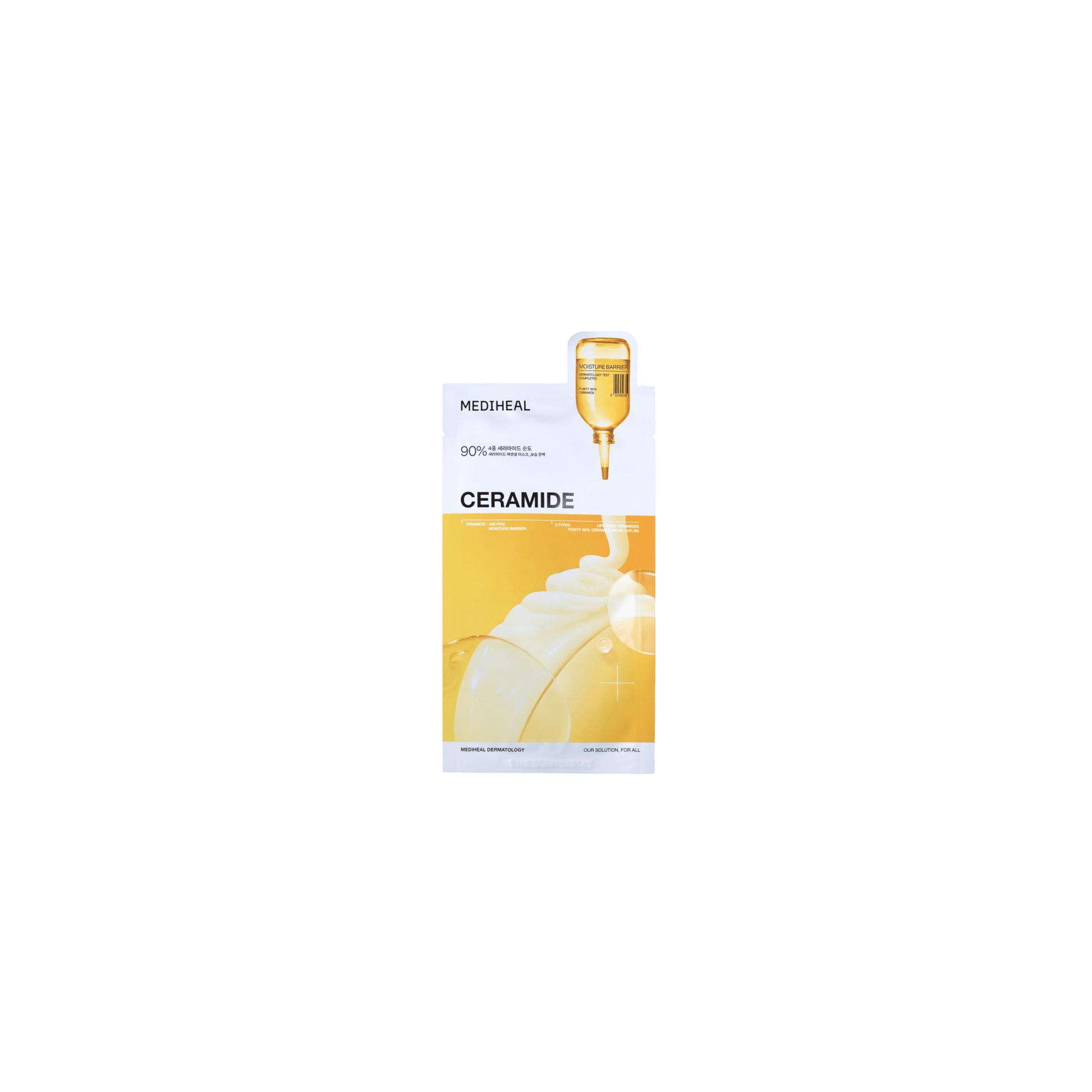 Mediheal - Ceramide Essential Mask - Nawilżająca Maska w Płachcie z Ceramidami Wzmacniająca Barierę - 1szt - Ctrl+Glow