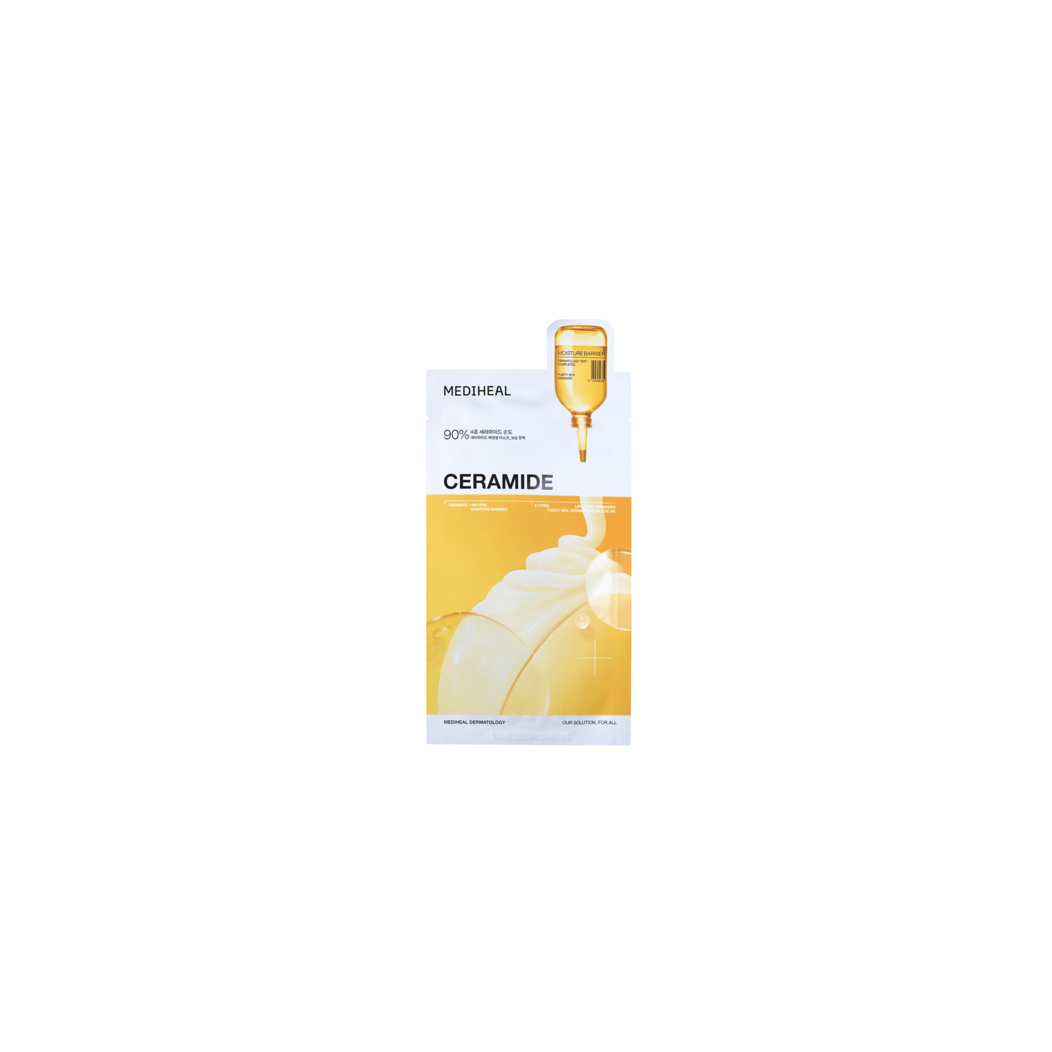 Mediheal - Ceramide Essential Mask - Nawilżająca Maska w Płachcie z Ceramidami Wzmacniająca Barierę - 1szt - Ctrl+Glow