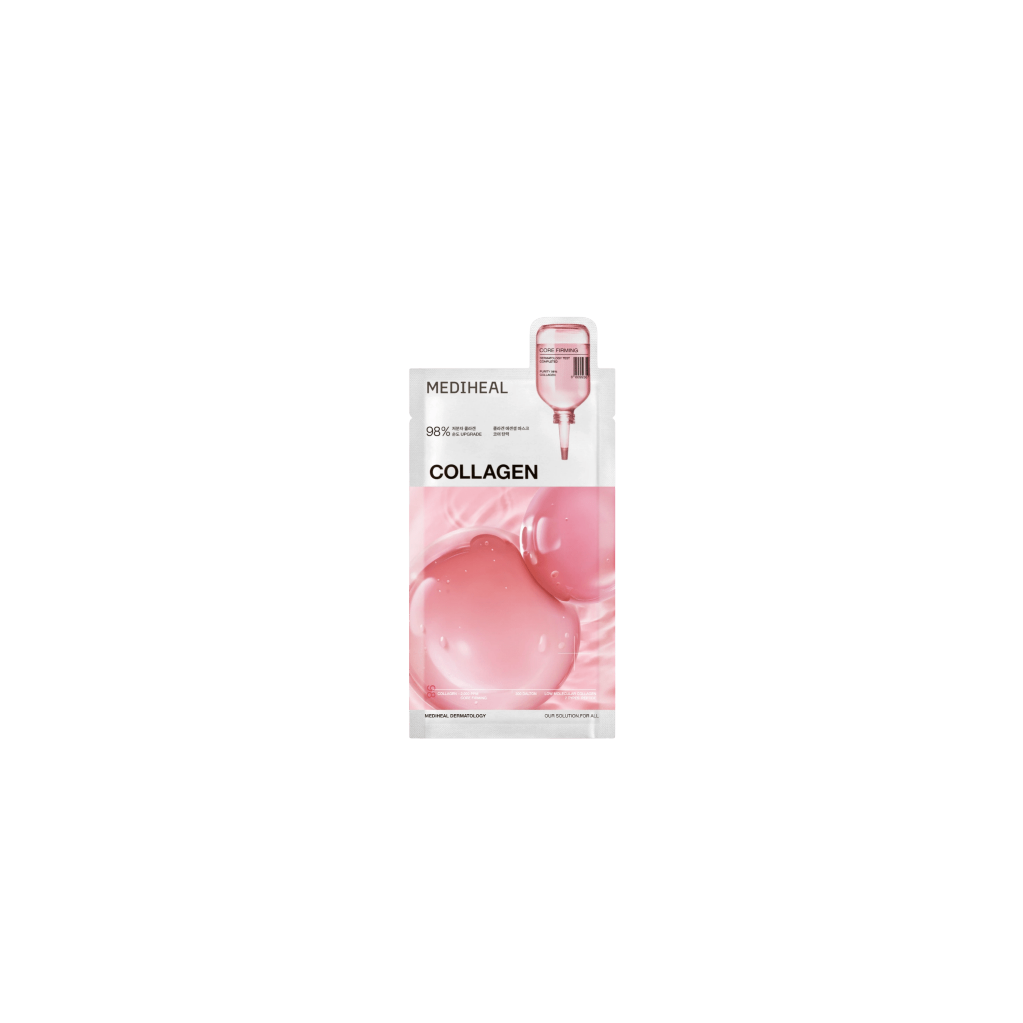 Mediheal - Collagen Essential Mask - Ujędrniająca Maska w Płachcie z Kolagenem - 1szt - Ctrl+Glow