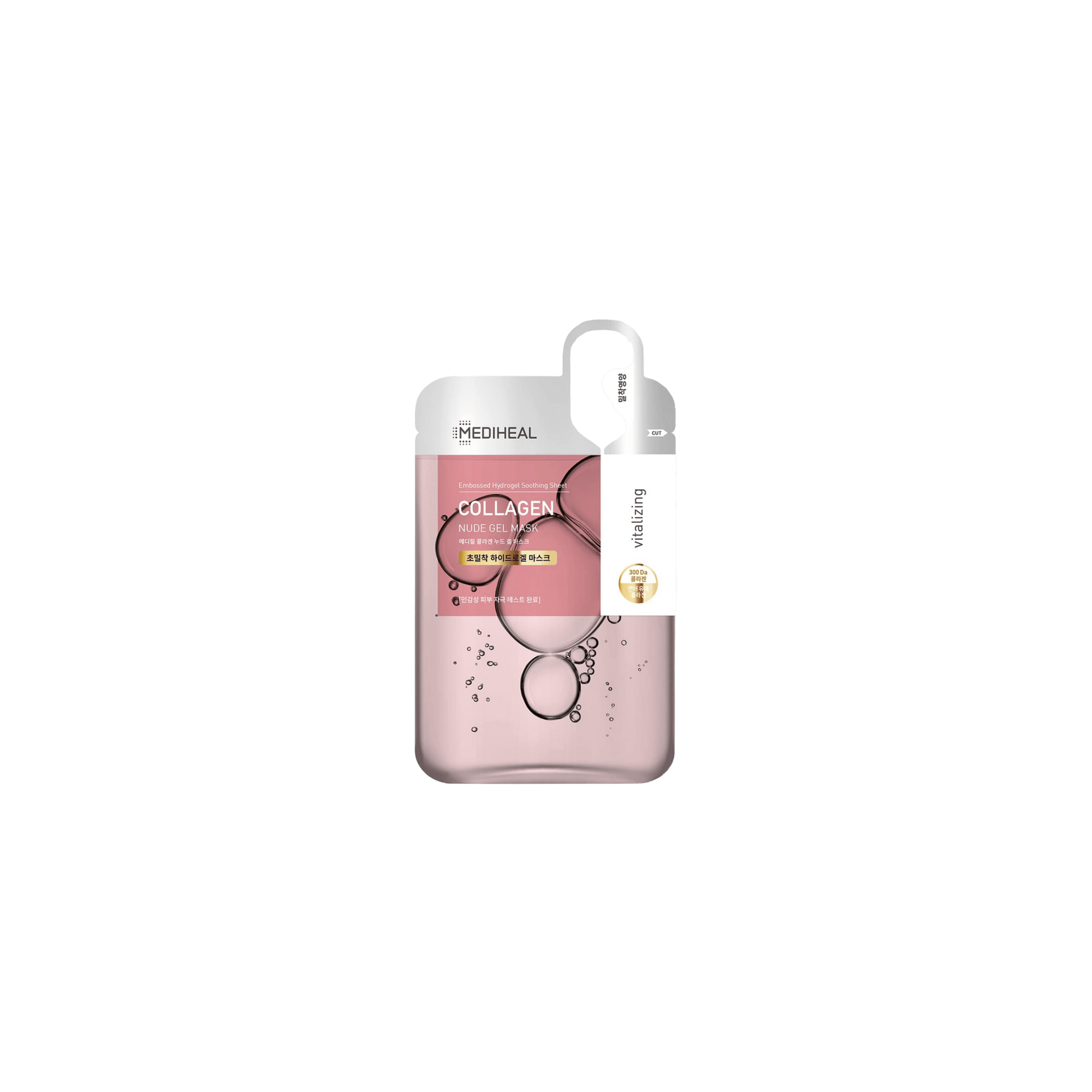 Mediheal - Collagen Nude Gel Mask - Ujędrniająca Maska Żelowa z Kolagenem Poprawiająca Sprężystość - 30g - Ctrl+Glow