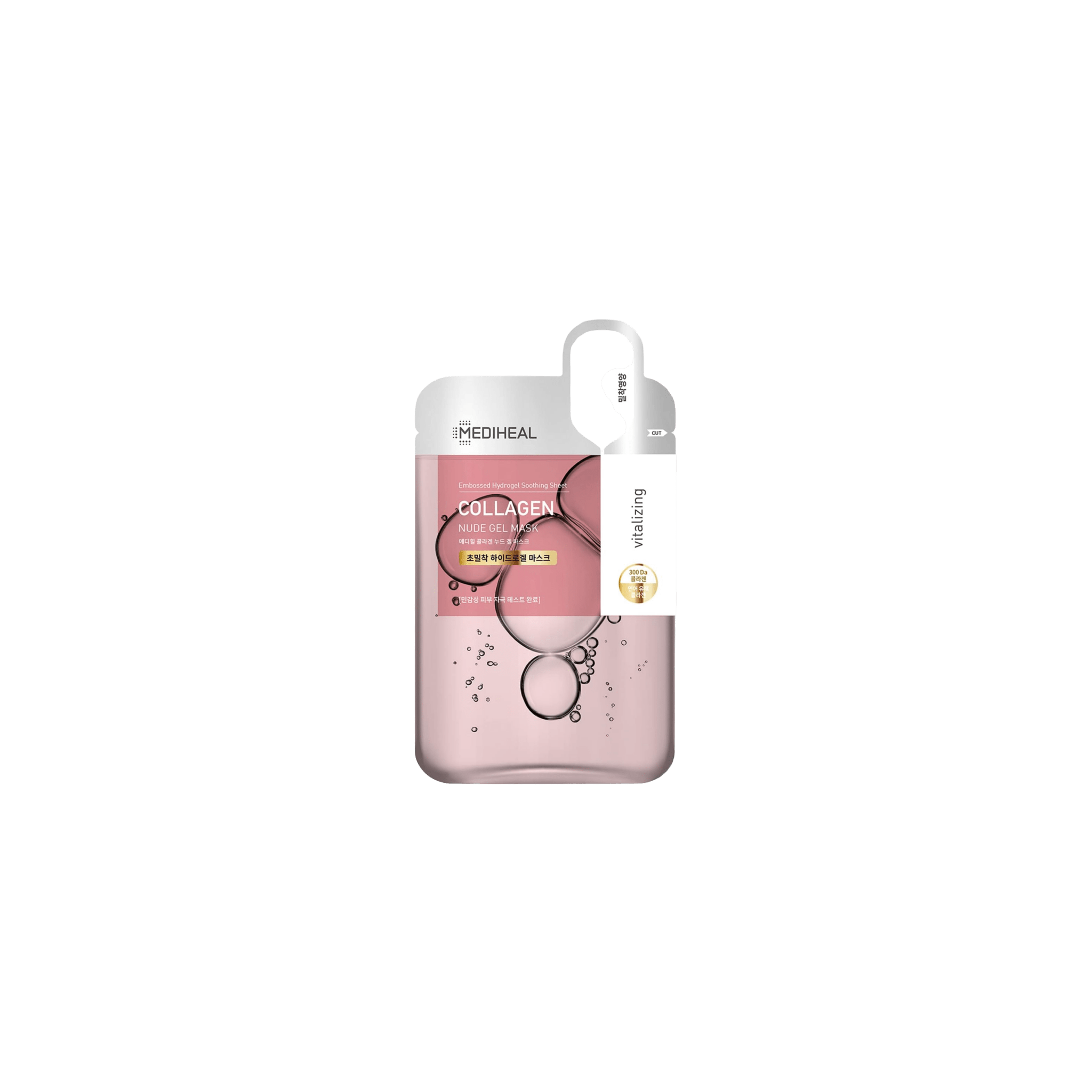 Mediheal - Collagen Nude Gel Mask - Ujędrniająca Maska Żelowa z Kolagenem Poprawiająca Sprężystość - 30g - Ctrl+Glow