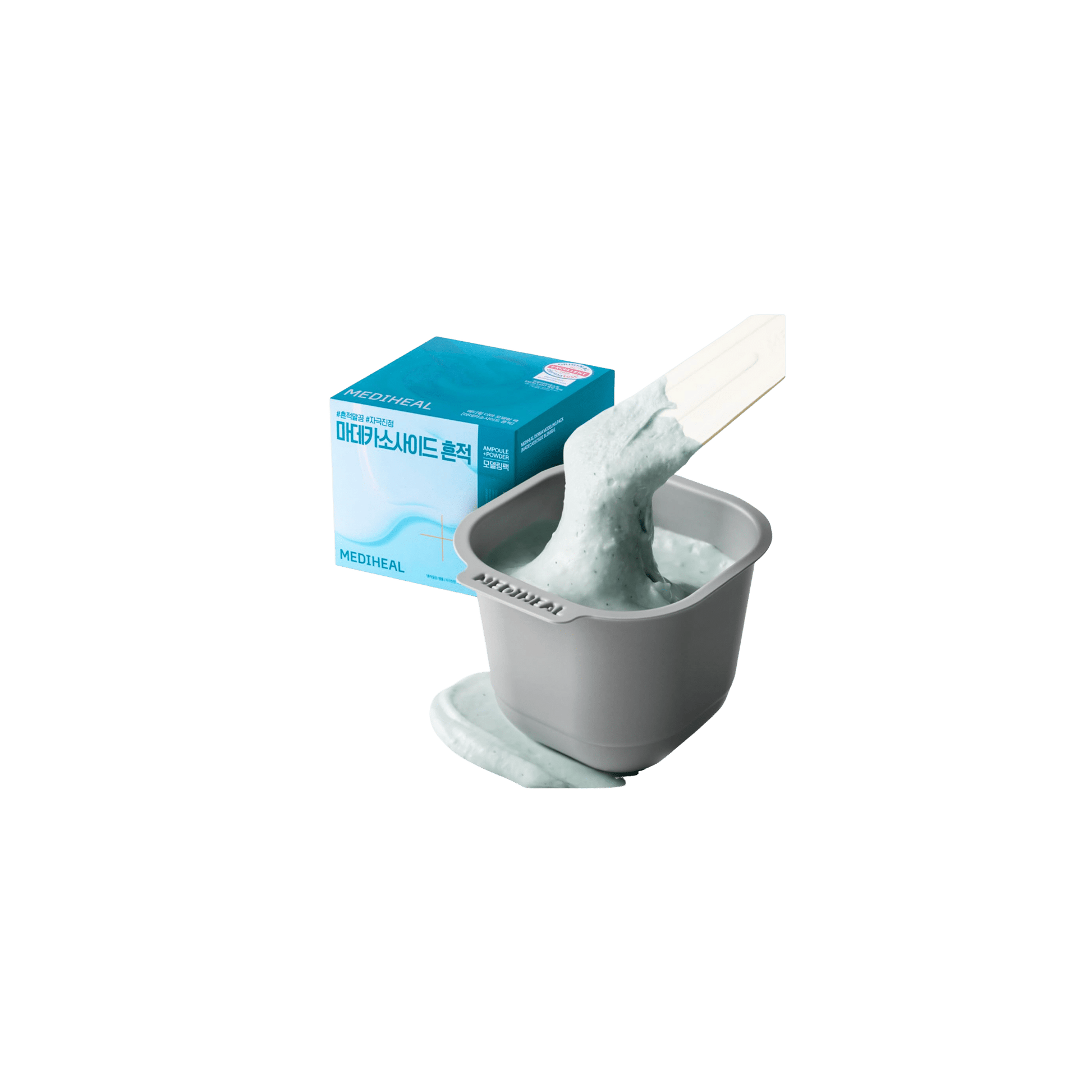 Mediheal - Derma Modeling Pack Madecassoside - Maska Algowa z Madecassoside Kojąca i Regenerująca - 28g - Ctrl+Glow