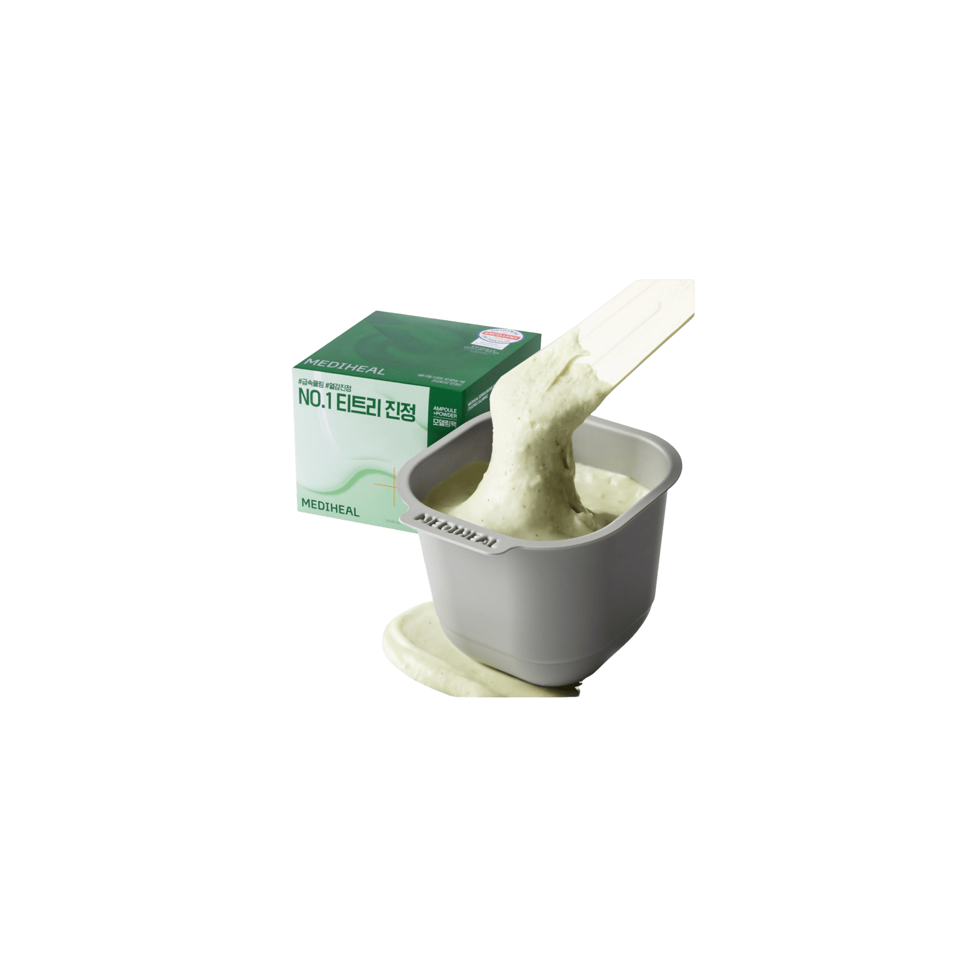 Mediheal - Derma Modeling Pack Teatree - Maska Algowa z Drzewem Herbacianym Oczyszczająca i Kojąca - 28g - Ctrl+Glow