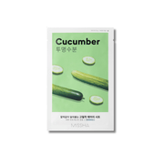 Missha - Airy Fit Sheet Mask - Cucumber - Nawilżająca Maseczka w Płachcie - 19g - Ctrl+Glow