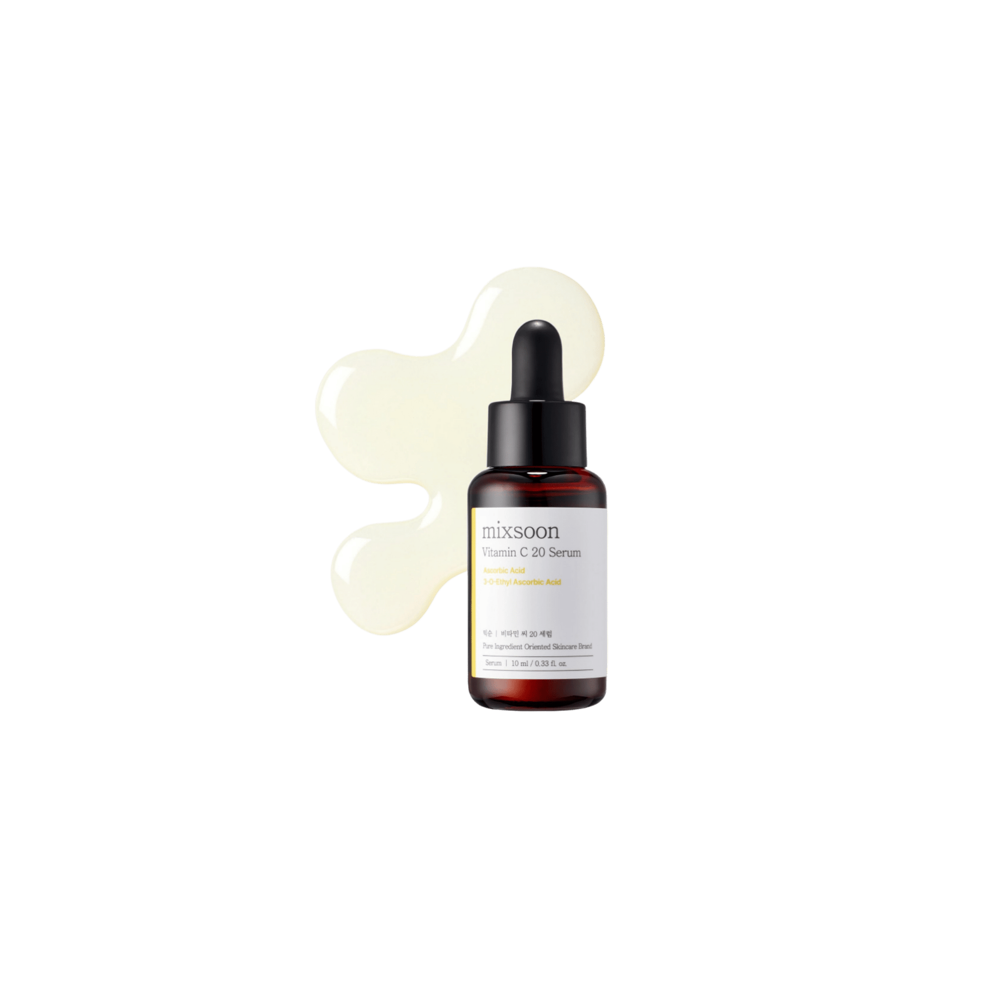 Mixsoon - Vitamin C 20 Serum - Rozjaśniające Serum do Twazry z 20% Witaminą C - 10ml - Ctrl+Glow