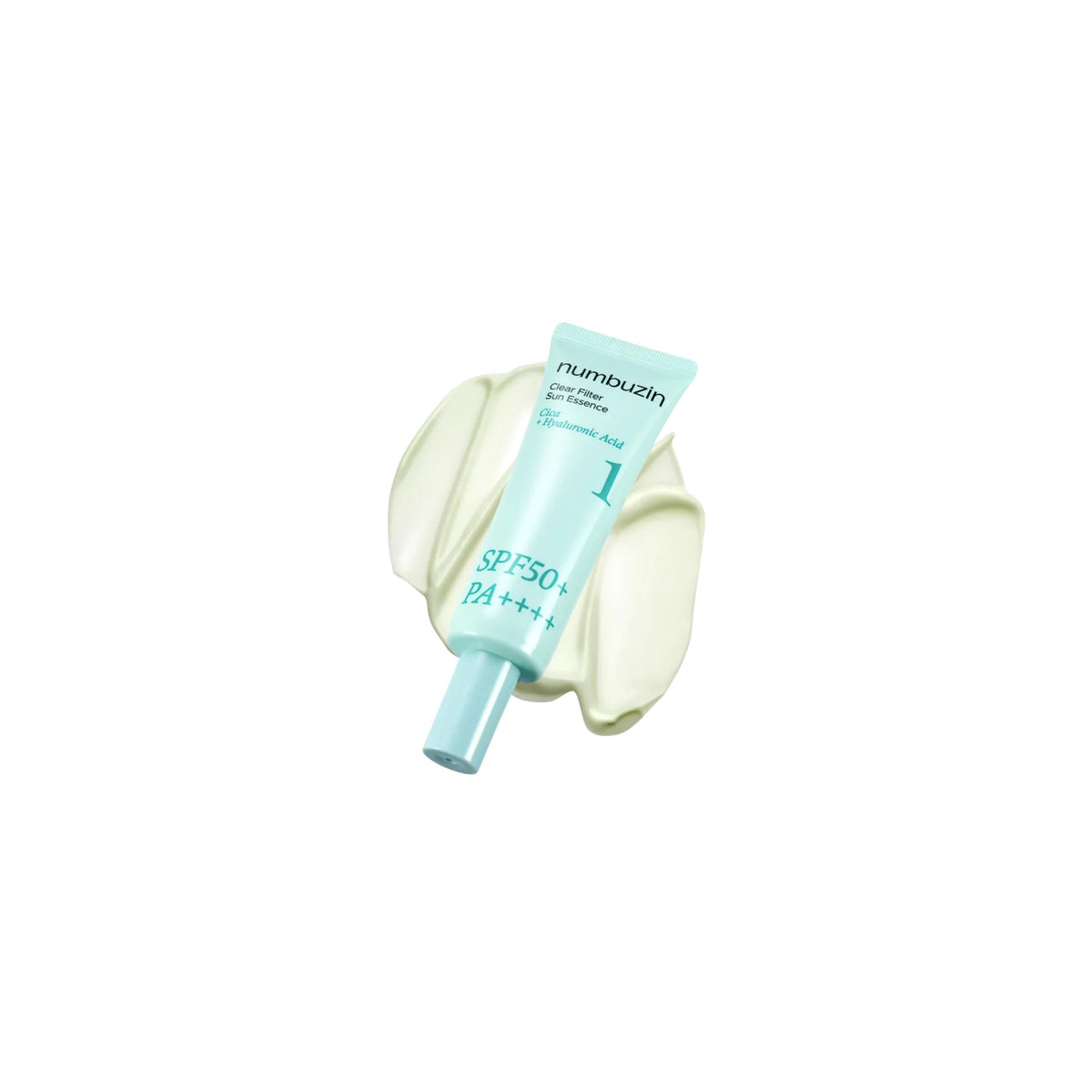 Numbuzin - No.1 Clear Filter Sun Essence SPF50+ PA++++ - Rozświetlająca Esencja z Filtrem - 50ml - Ctrl+Glow