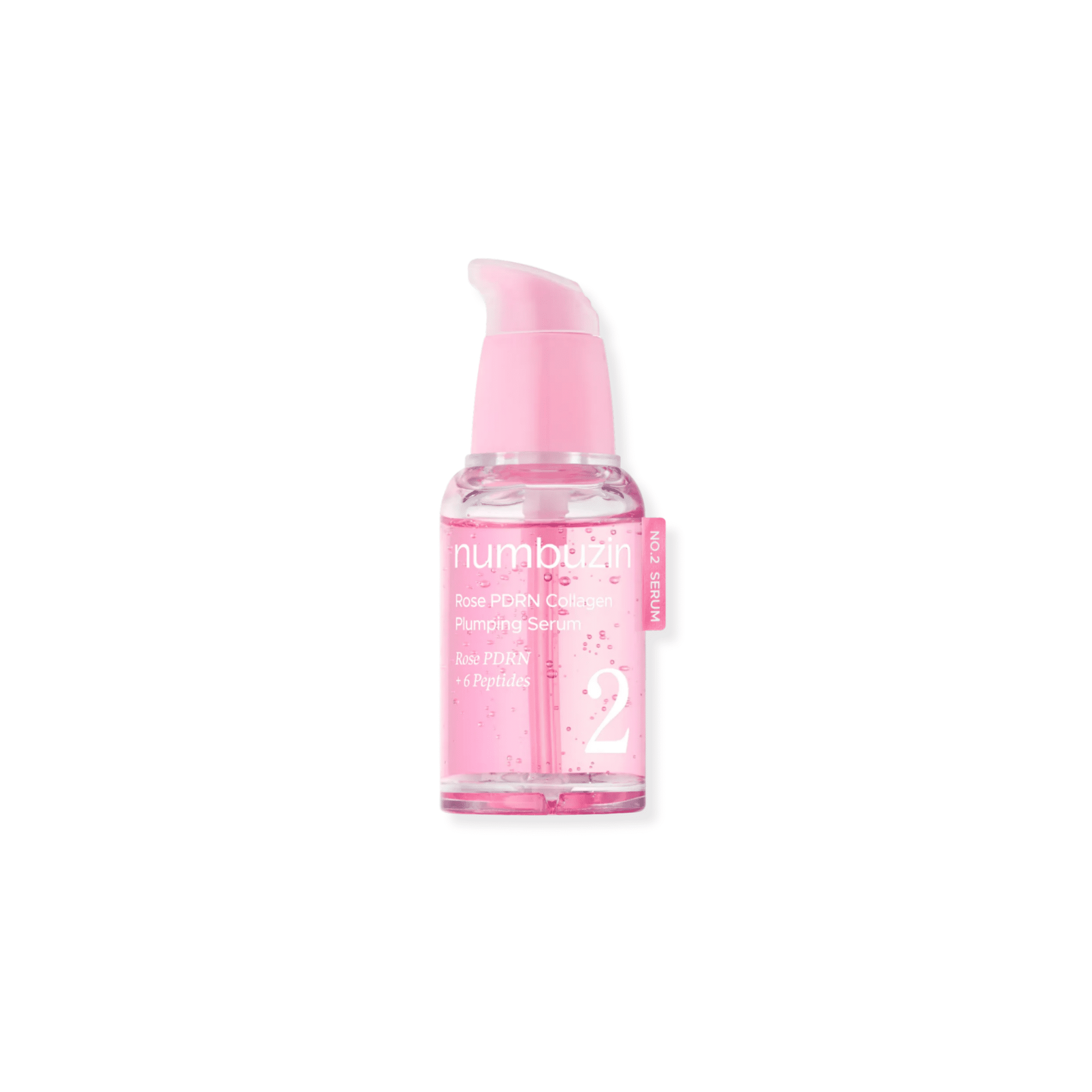 Numbuzin - No.2 Rose PDRN Collagen Plumping Serum - Serum Ujędrniające z Kolagenem i Roślinnym PDRN - 30ml - Ctrl+Glow