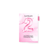 Numbuzin - No.2 Rose PDRN Collagen Plumping Sheet Mask - Ujędrniająca Maska w Płachcie z Roślinnym PDRN - 1szt - Ctrl+Glow
