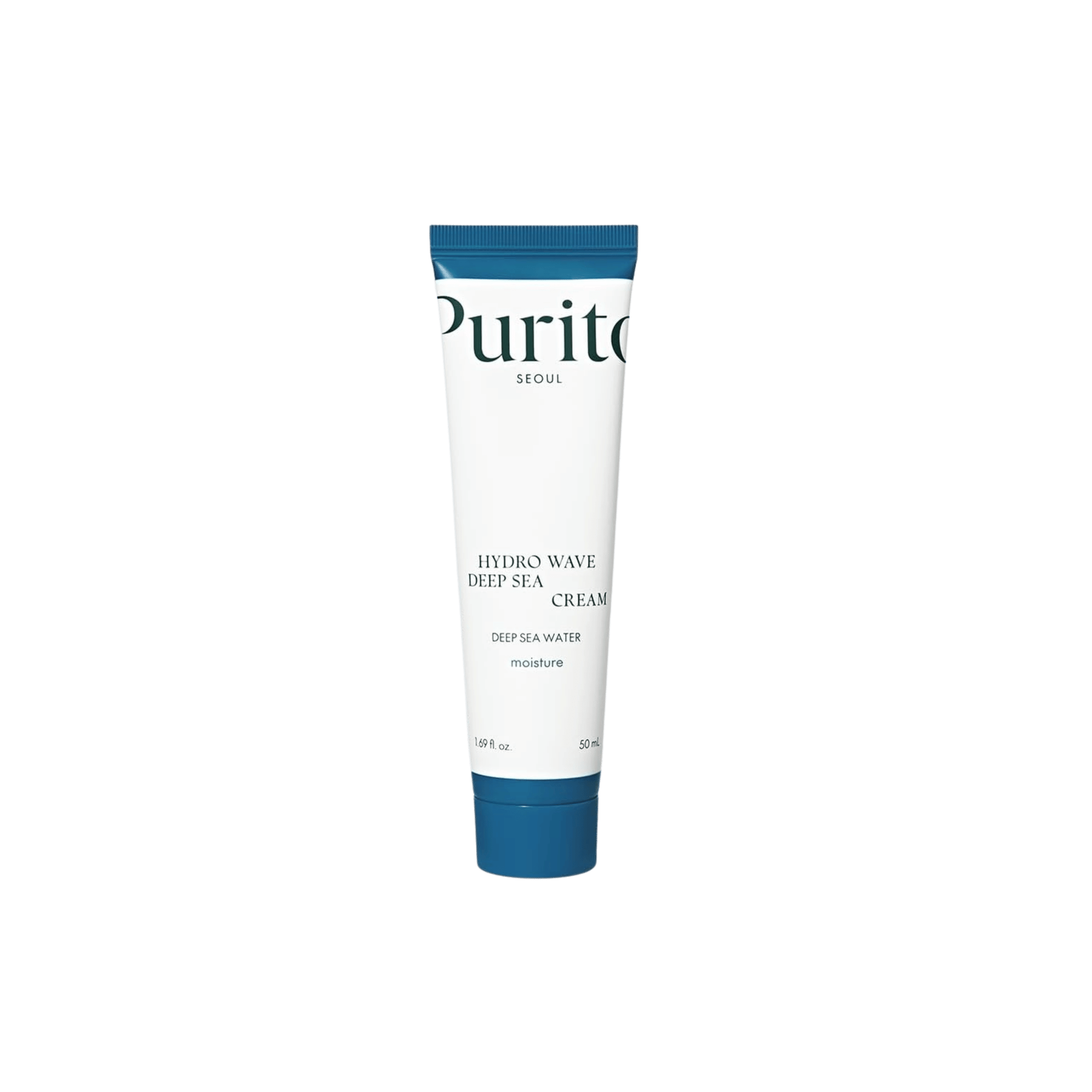 Purito Seoul - Hydro Wave Deep Sea Cream - Głęboko Nawilżający Krem na Bazie Wody Morskiej - 50ml - Ctrl+Glow