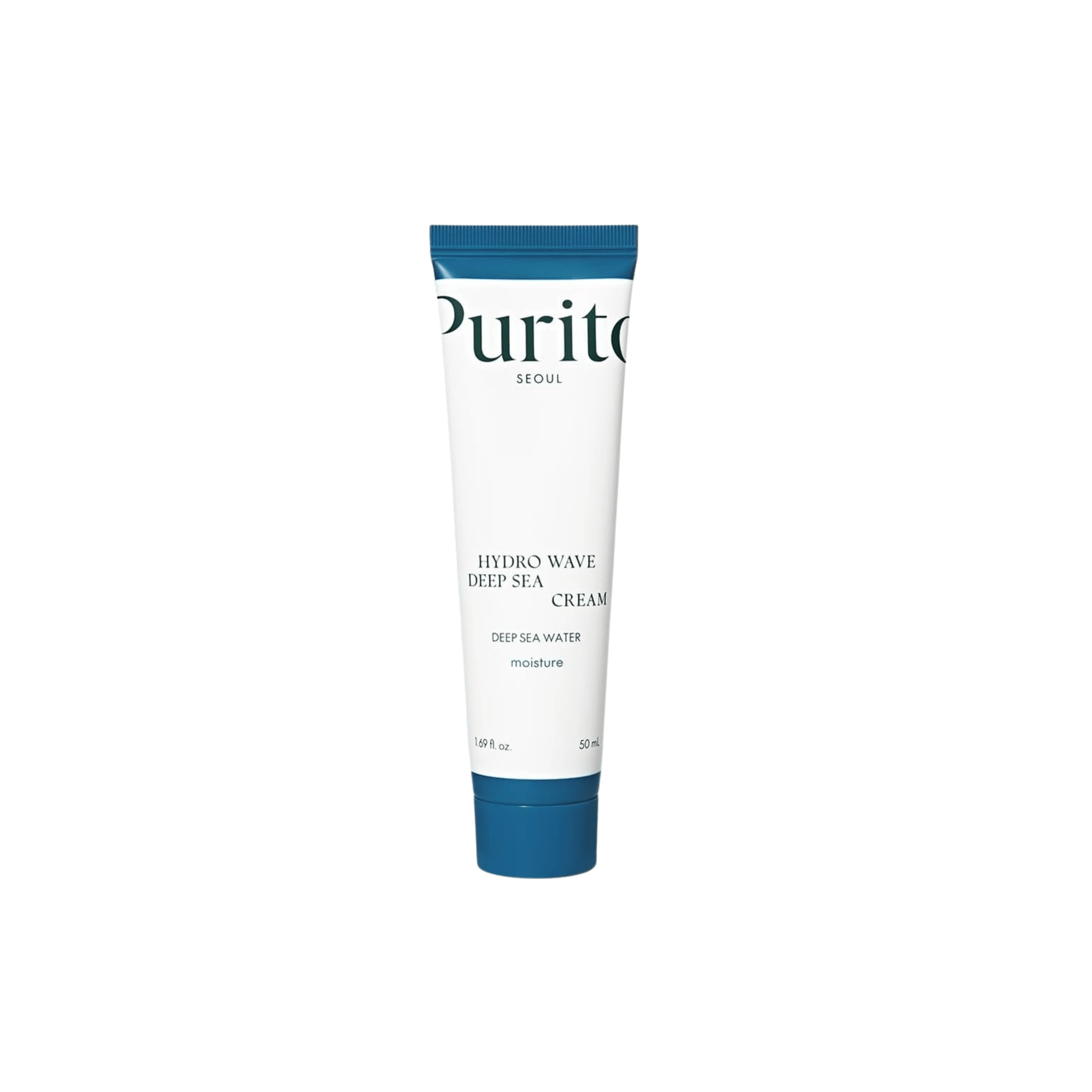 Purito Seoul - Hydro Wave Deep Sea Cream - Głęboko Nawilżający Krem na Bazie Wody Morskiej - 50ml - Ctrl+Glow