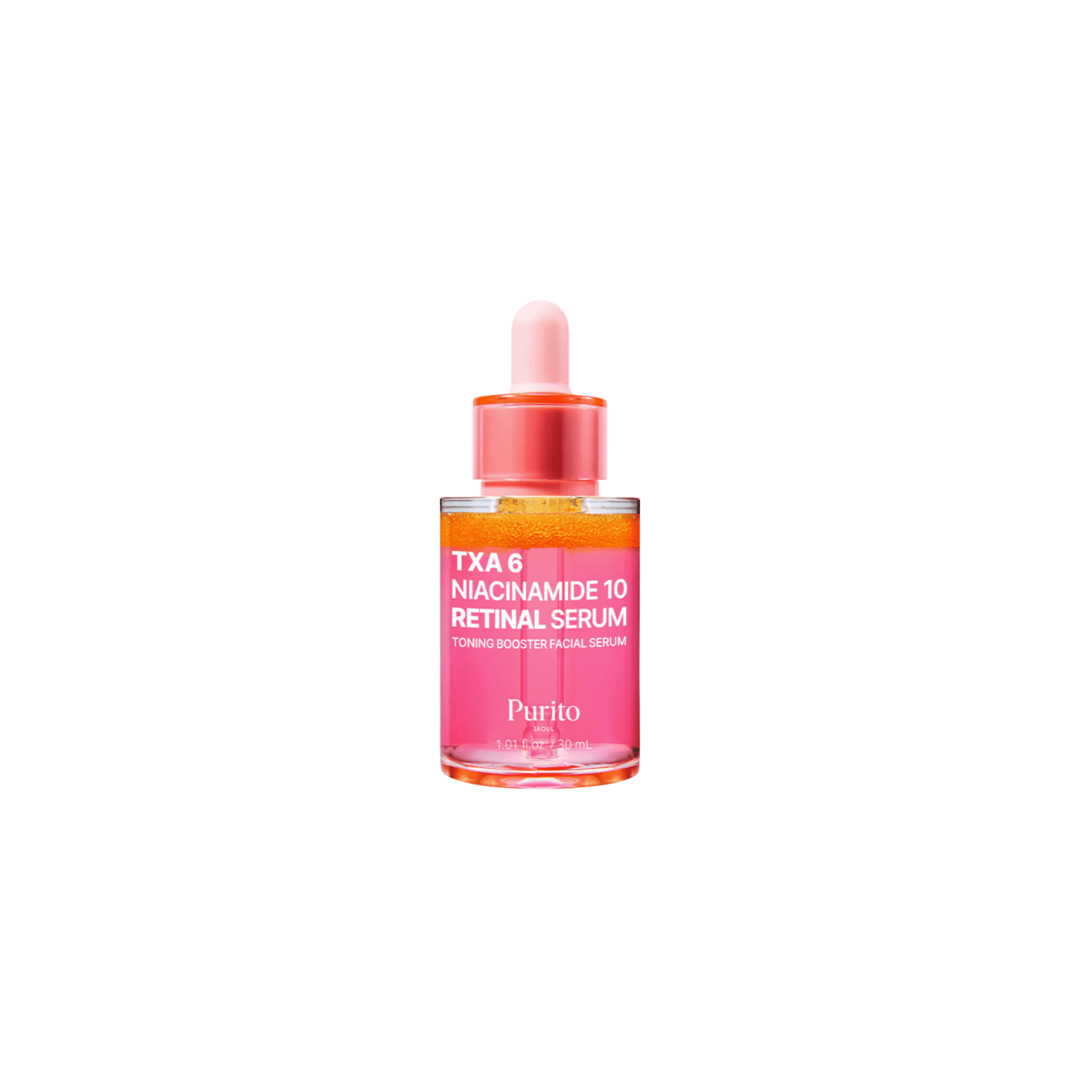 Purito Seoul - Txa 6 Niacinamide 10 Retinal Serum - Serum do Twarzy z Retinolem, Niacynamidem i Kwasem Traneksamowym - 30ml - Ctrl+Glow