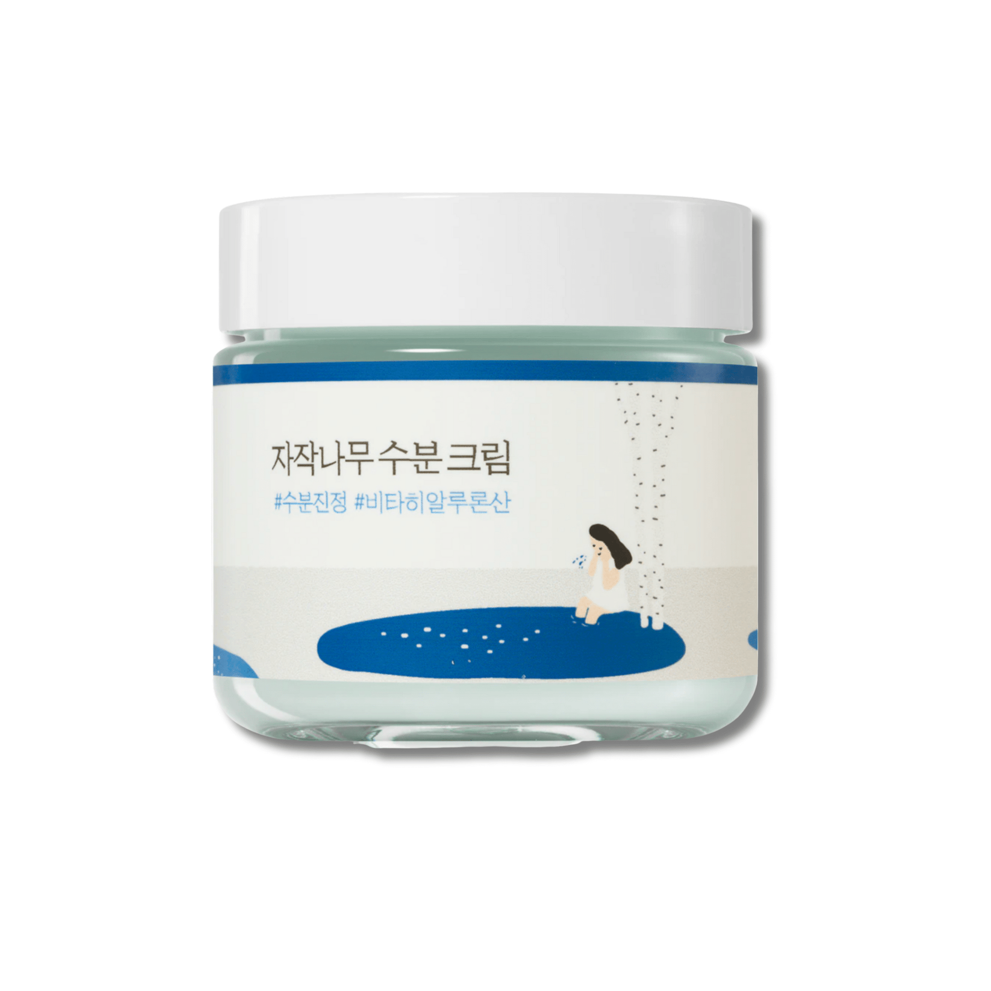 Round Lab - Birch Juice Moisturizing Cream - Krem Nawilżający z Sokiem Brzozowym - 80ml - Ctrl+Glow