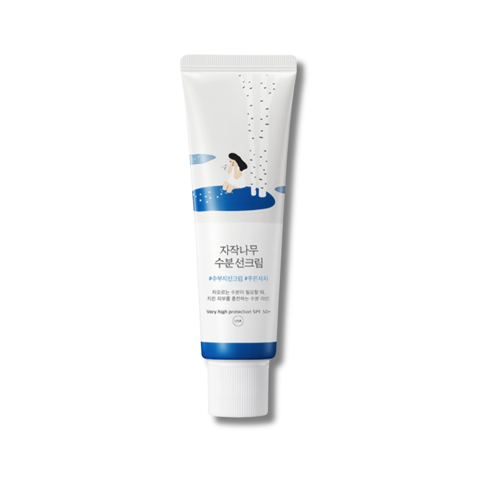 Round Lab - Birch Juice Sun Cream - Krem Nawilżający z Filtrem SPF50+ - 50ml