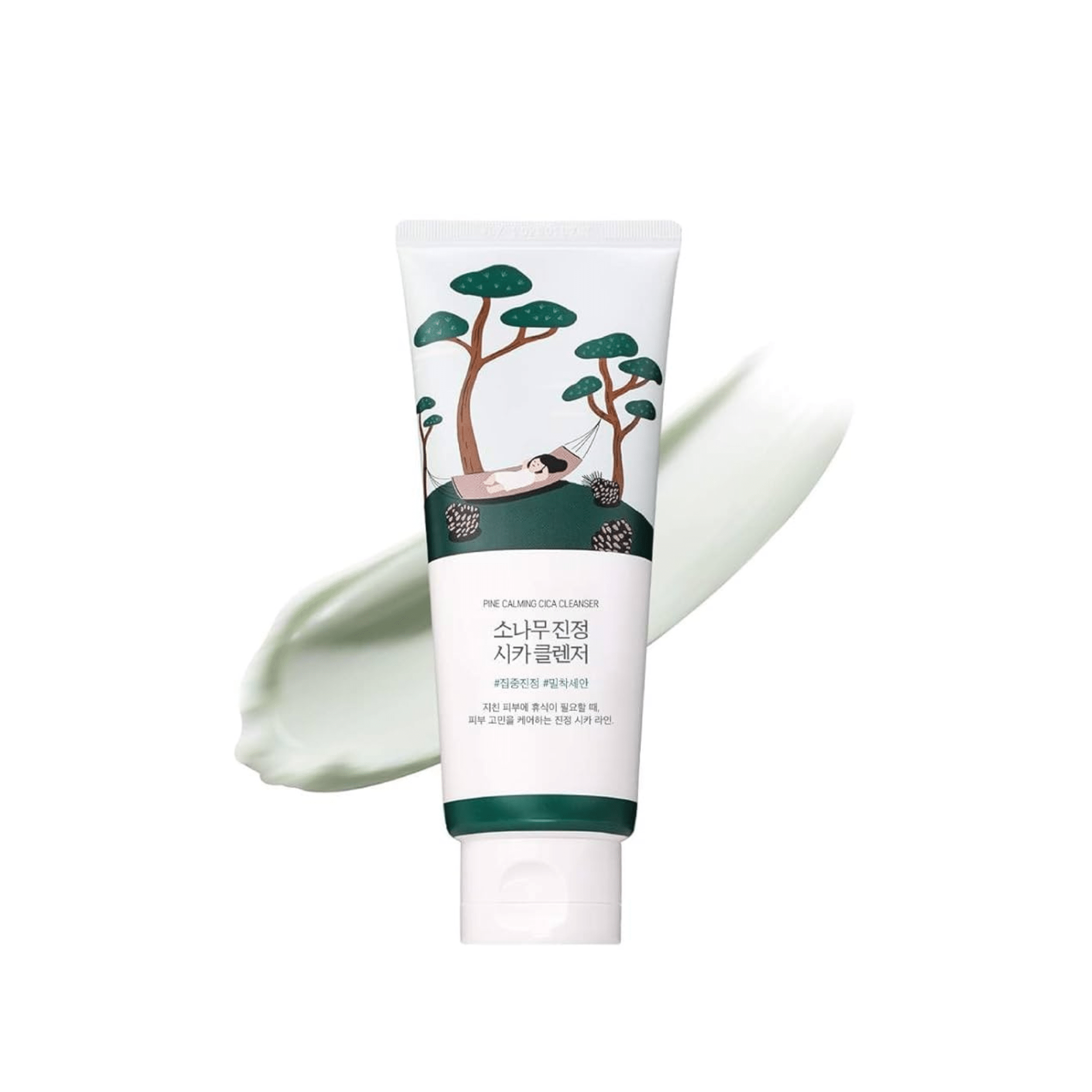 Round Lab - Pine Calming Cica Cleanser - Żel Oczyszczający z Ekstraktem z Sosny - 150ml