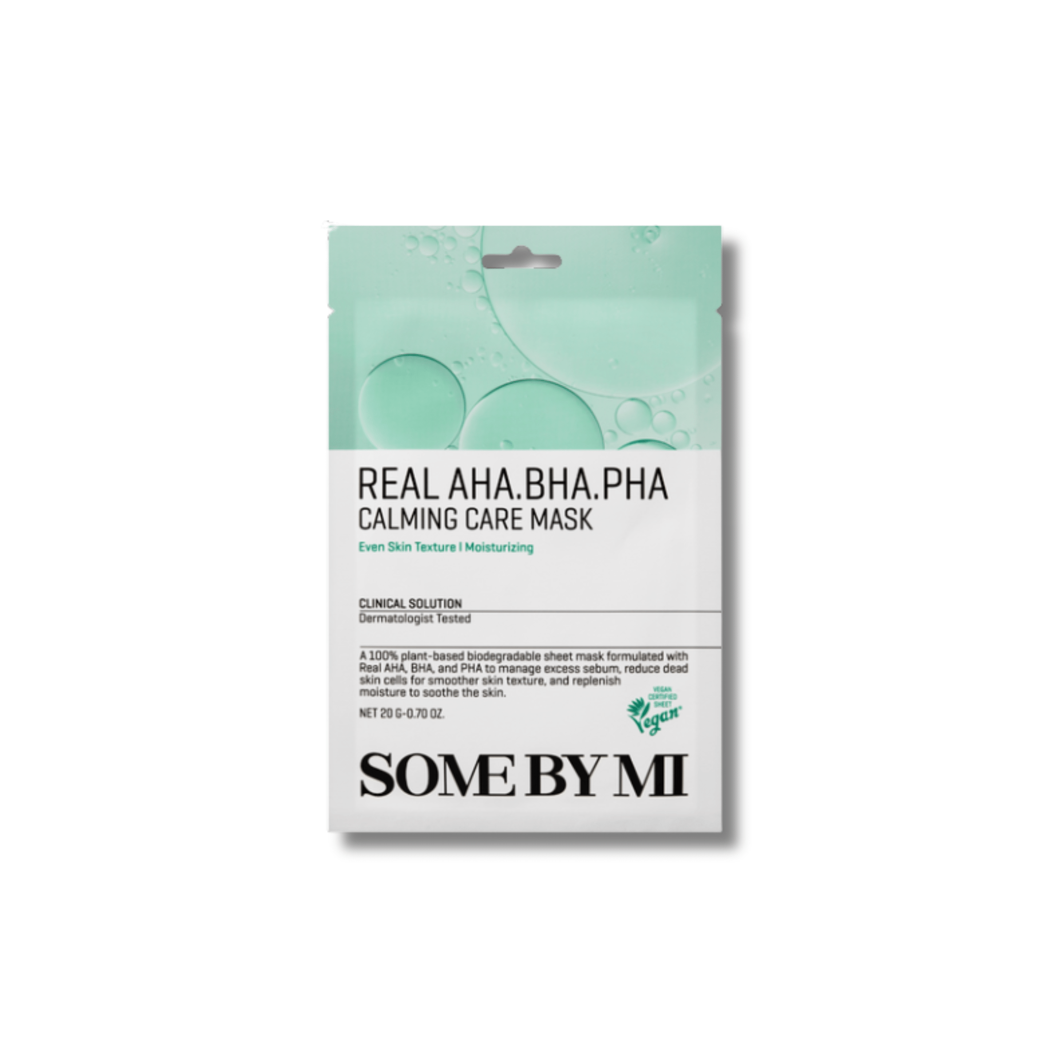Some By Mi - Real AHA BHA PHA Calming Care Mask - Łagodząca Maska w Płachcie - 1szt - Ctrl+Glow