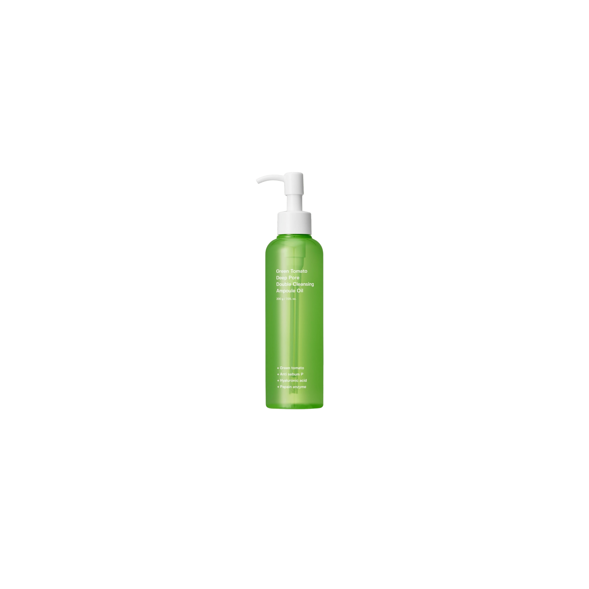 Sungboon Editor - Green Tomato Deep Pore Cleansing Oil - Oczyszczający Olejek do Twarzy z Zielonym Pomidorem - 200g - Ctrl+Glow