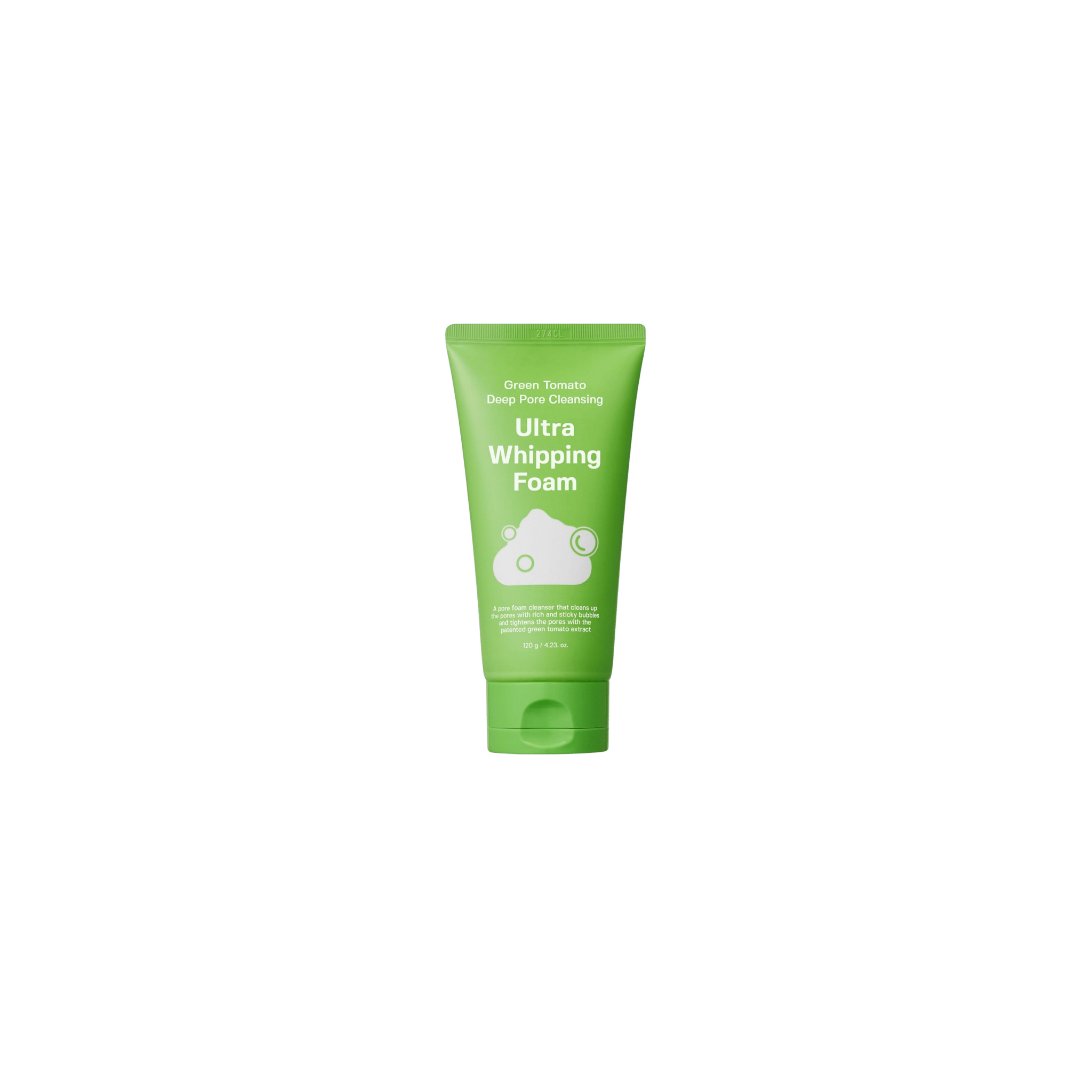 Sungboon Editor - Green Tomato Whipping Foam - Oczyszczająca Pianka do Twarzy - 120g - Ctrl+Glow