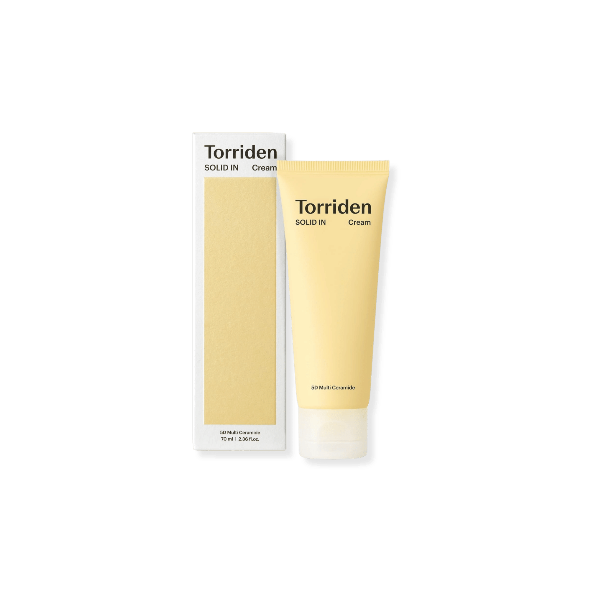 Torriden - Solid - In Ceramide Cream - Nawilżający krem do Twarzy - 70ml - Ctrl+Glow