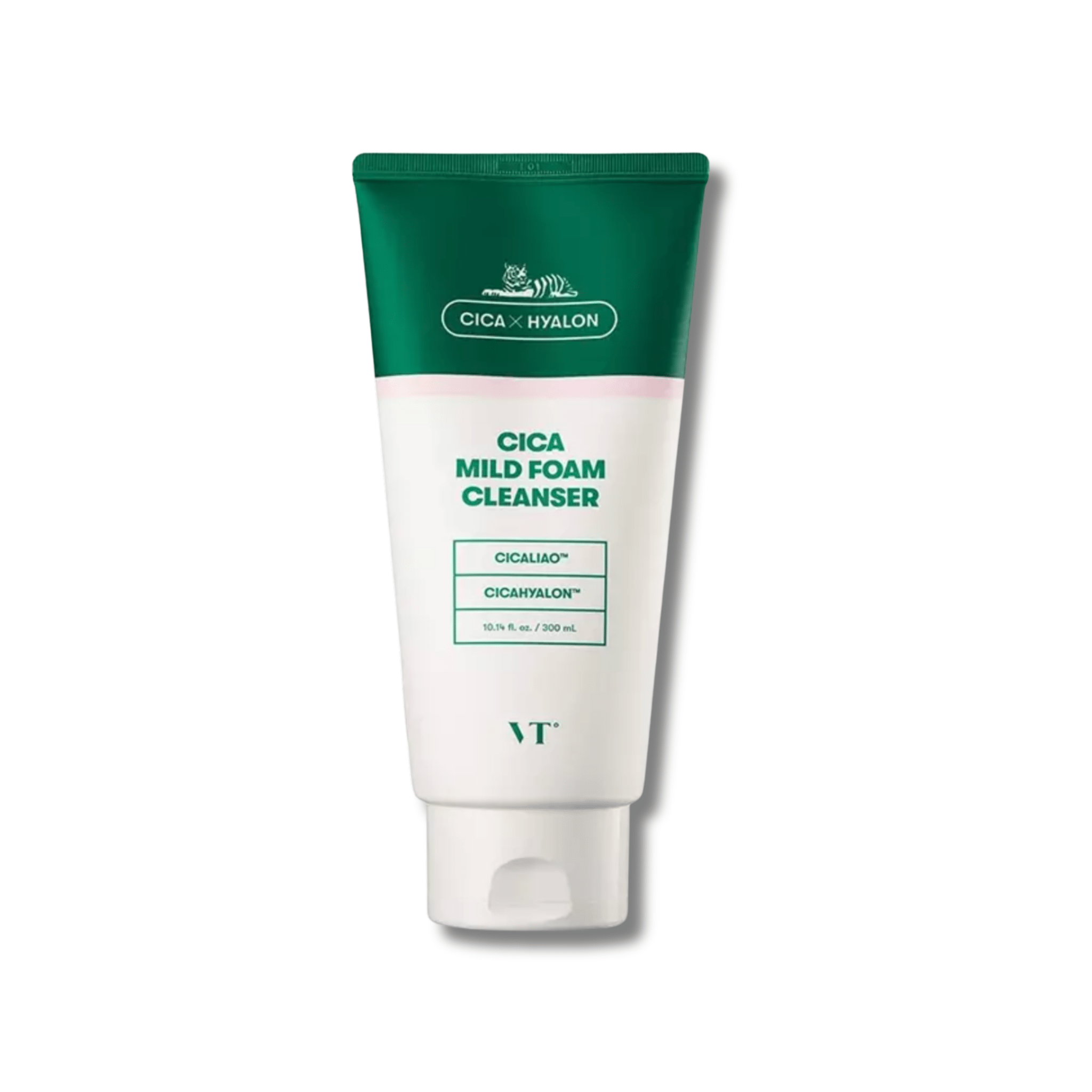 VT Cosmetics - Cica Mild Foam Cleanser - Pianka Oczyszczająca z Wąkrotą Azjatycką - 300ml - Ctrl+Glow