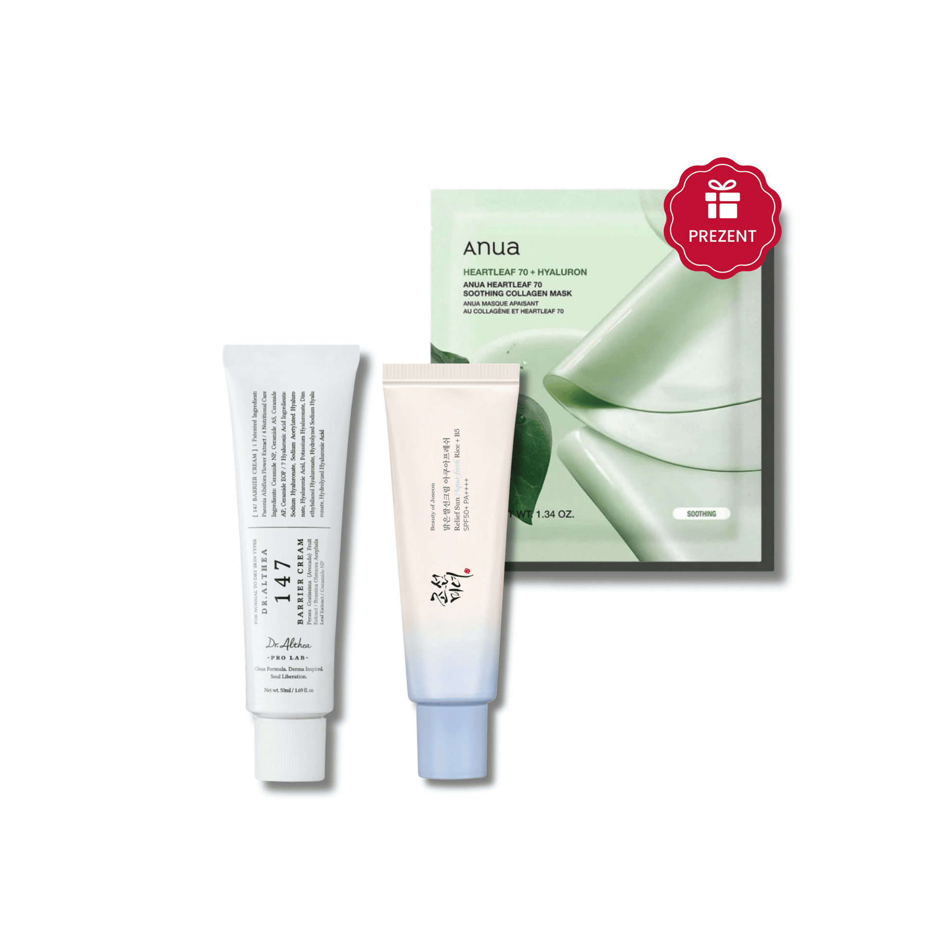 Zestaw Dr. Althea - Ultra Calm Repair - 50ml + 50ml + Maseczka 1szt Gratis - Ctrl+Glow