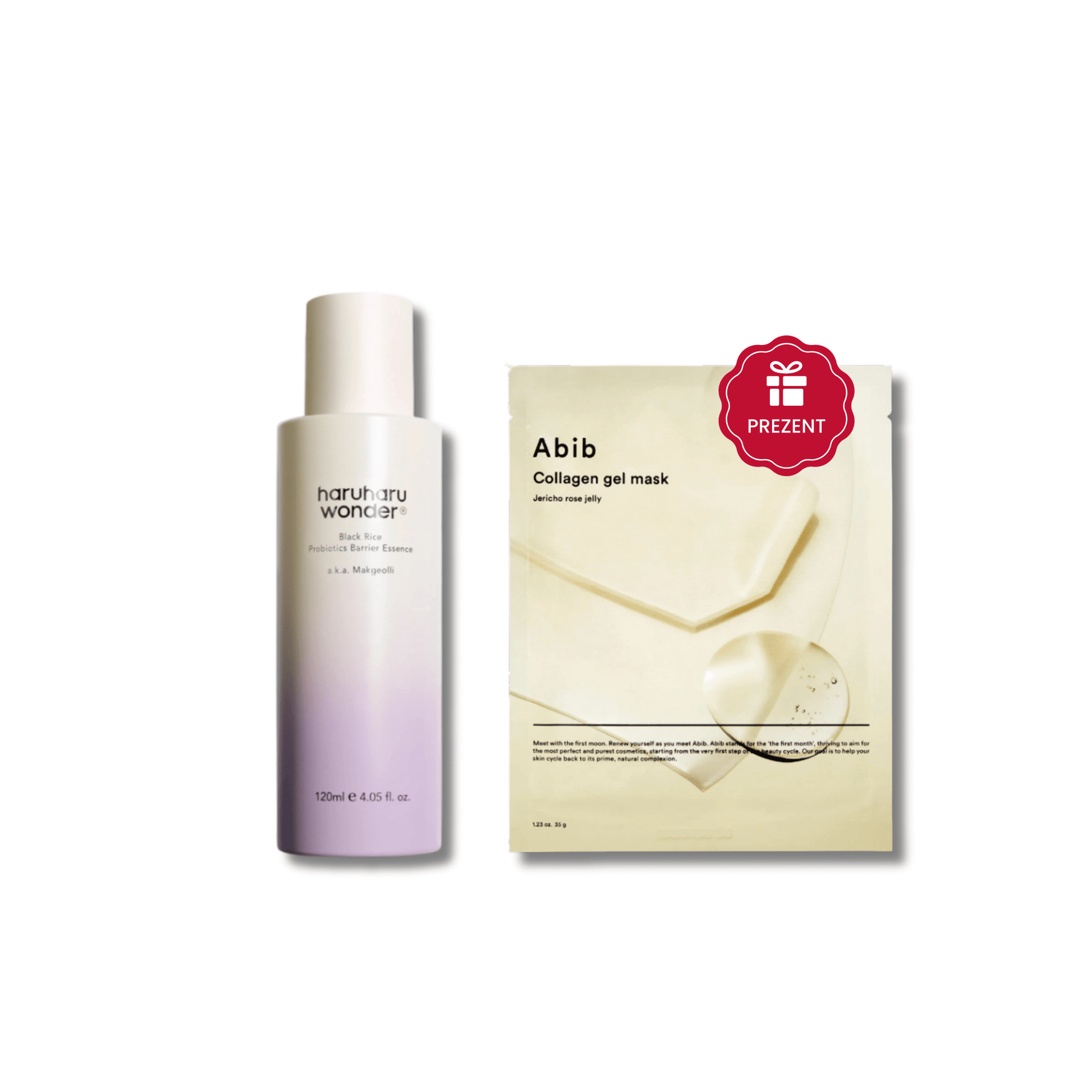 Zestaw Haruharu Wonder - Soft Barrier Repair & Collagen - 120ml + - Ctrl+Glow