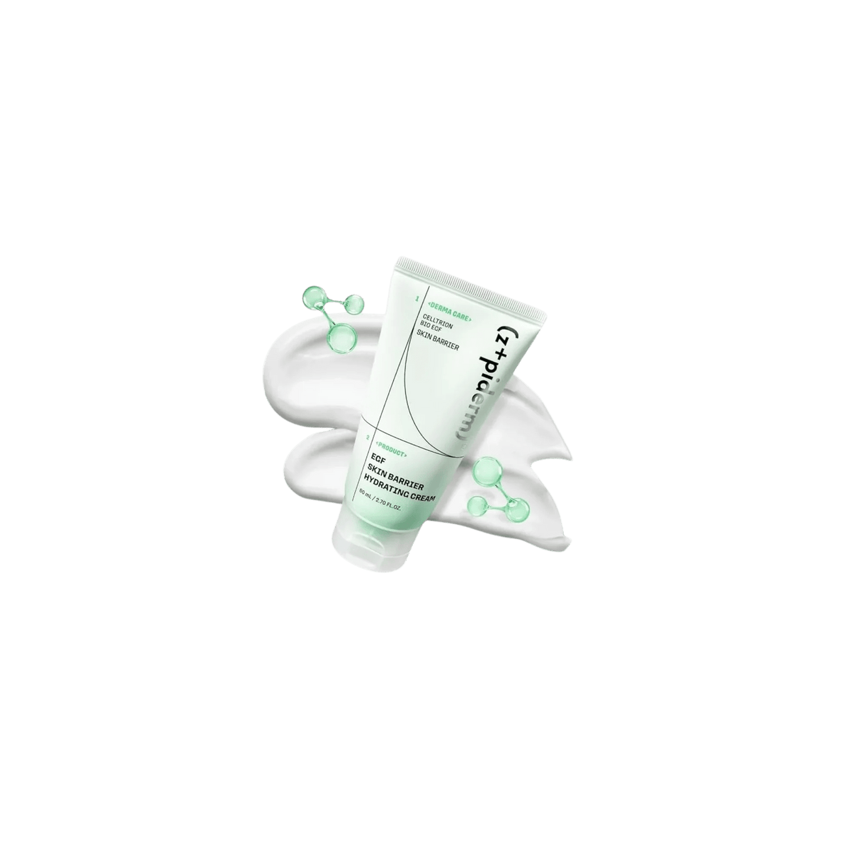 z+piderm - EGF Skin Barrier Hydrating Cream - Krem Nawilżający Wzmacniający Barierę Skóry z EGF - 80ml - Ctrl+Glow
